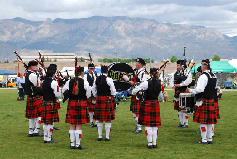 The High Desert Pipe Band of Albuquerque